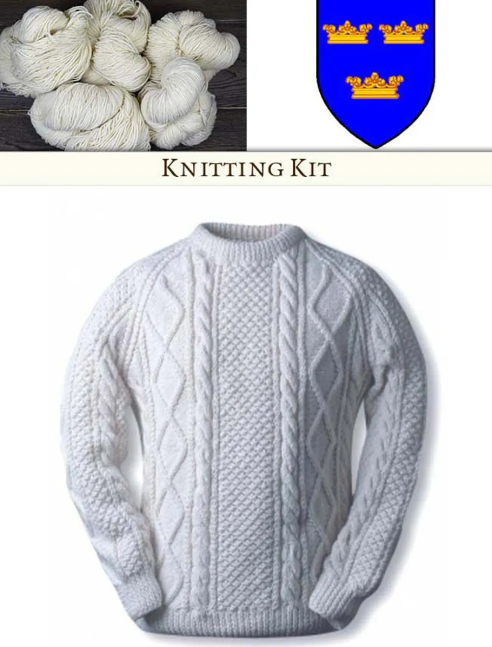 Glenaran Clan Knitting Patterns And Kits^Ward Knitting Kit
