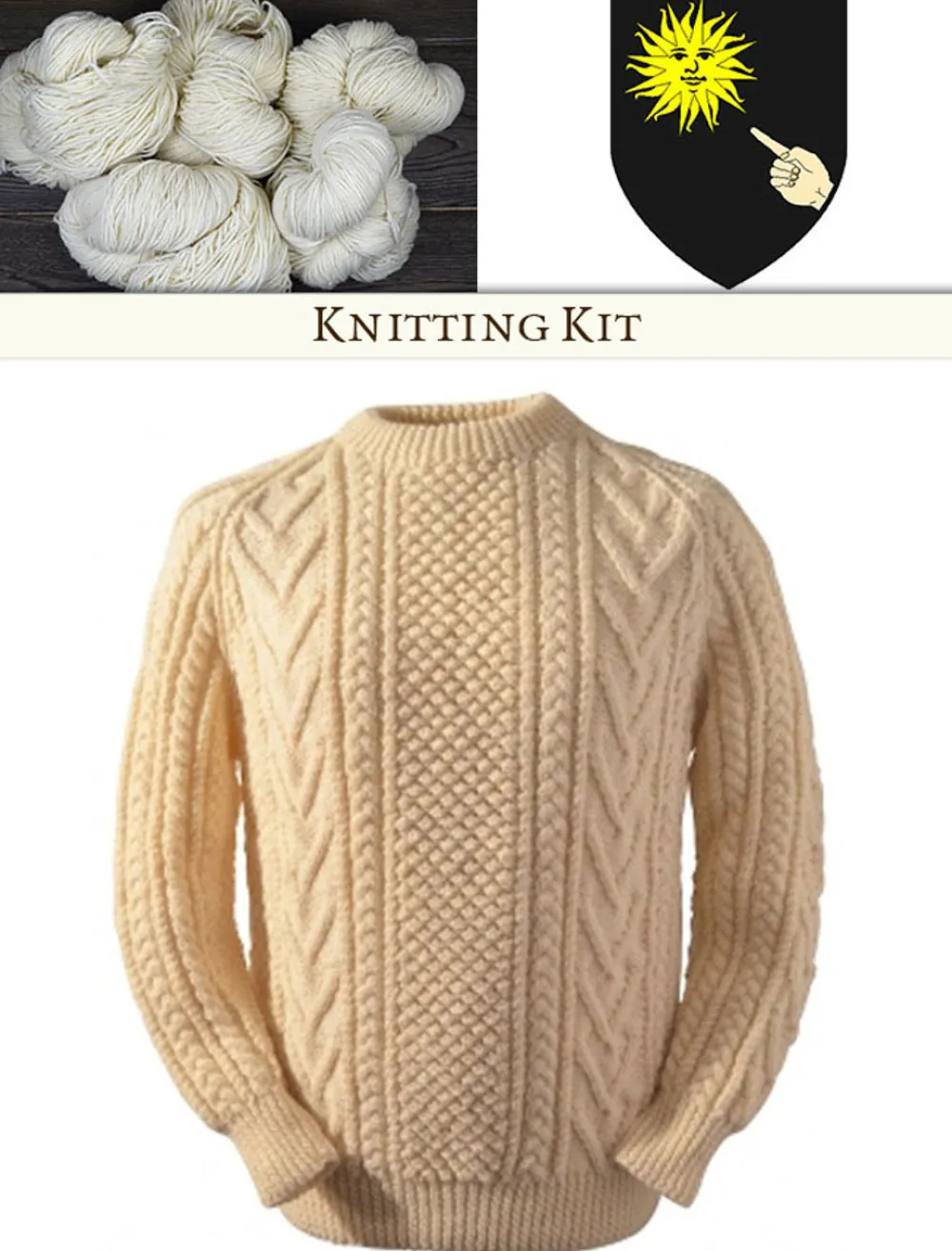 Glenaran Clan Knitting Patterns And Kits^Brady Knitting Kit