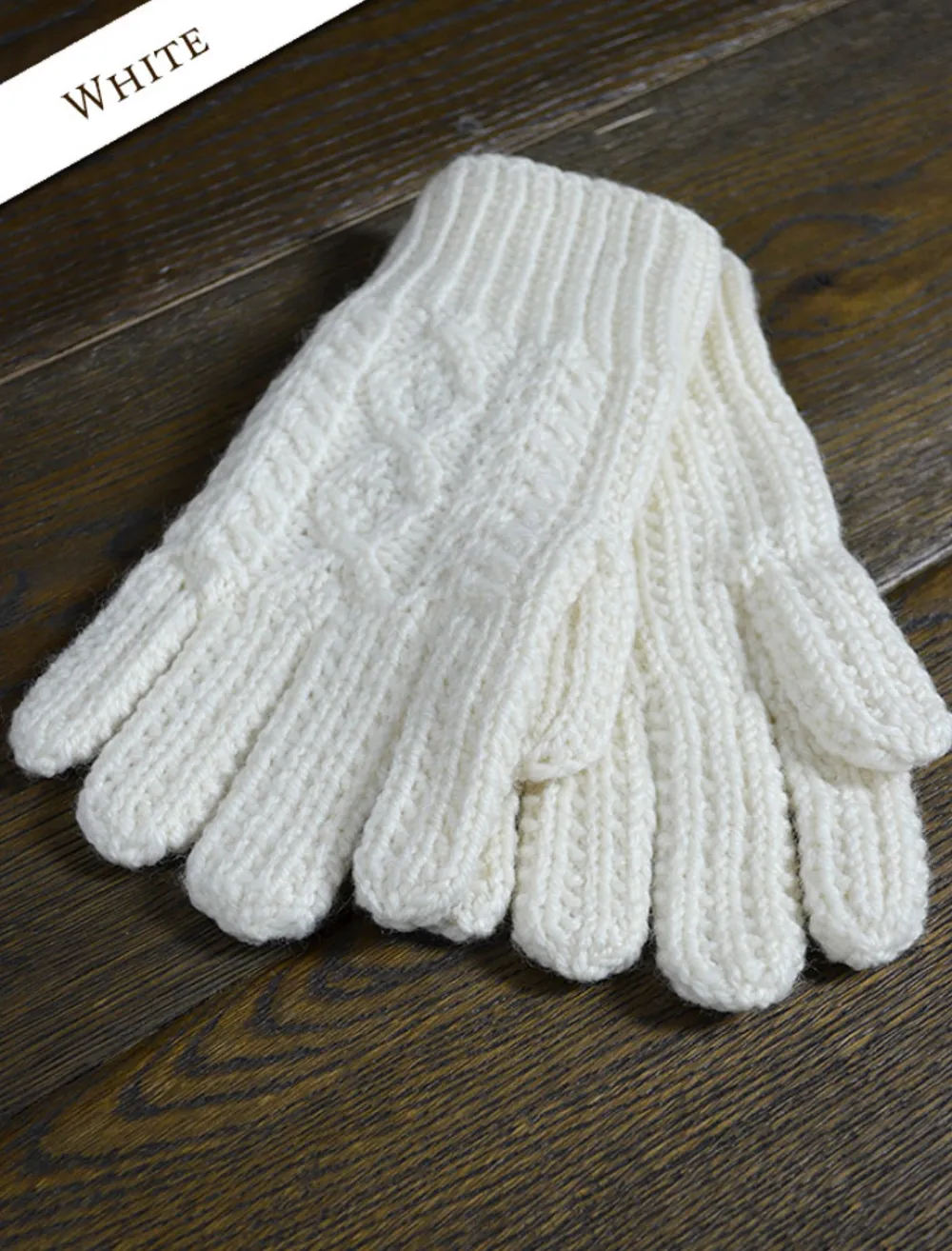 Glenaran Gloves & Mittens|Gloves & Mittens^Adult Aran Gloves