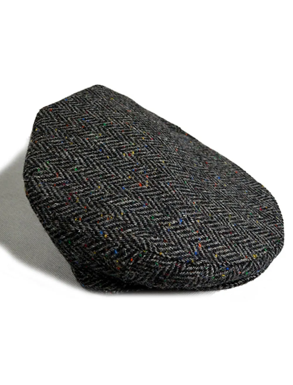 Glenaran Irish Flat Caps^Tweed Flat Cap - Charcoal