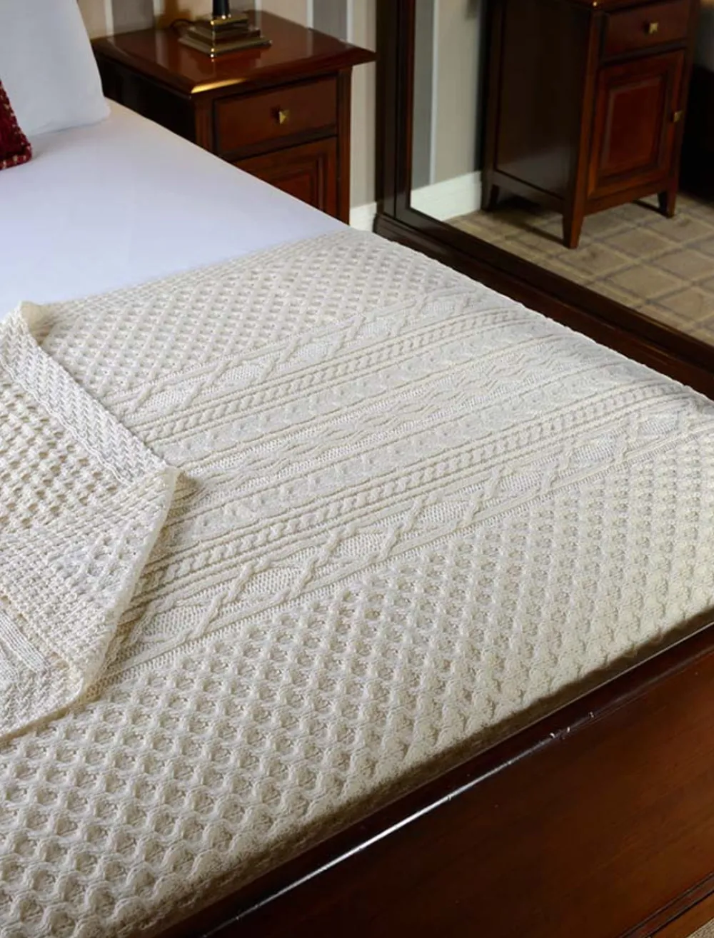 Glenaran Clan Throws^O'Riordan Clan Aran Throw