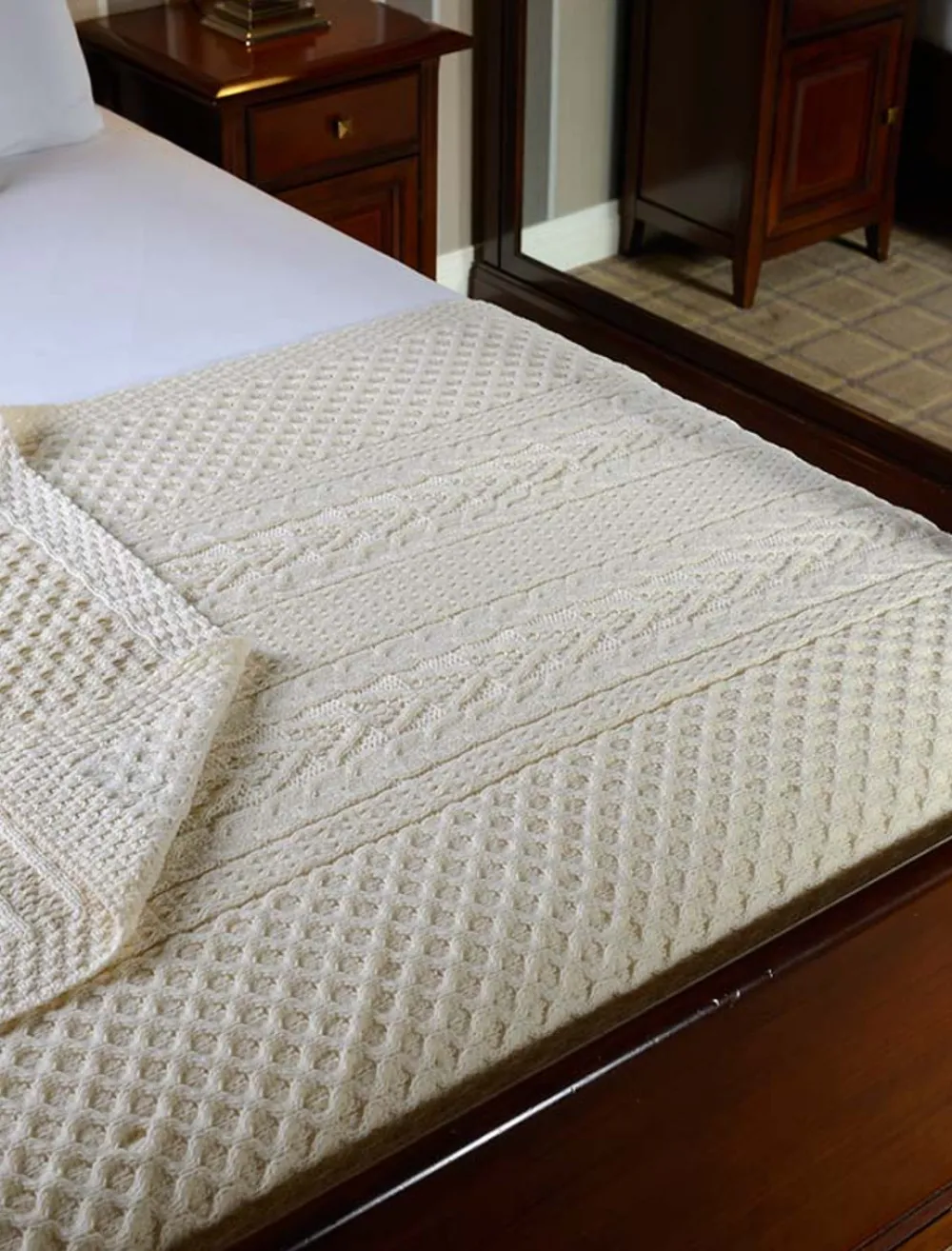 Glenaran Clan Throws^Regan Clan Aran Throw