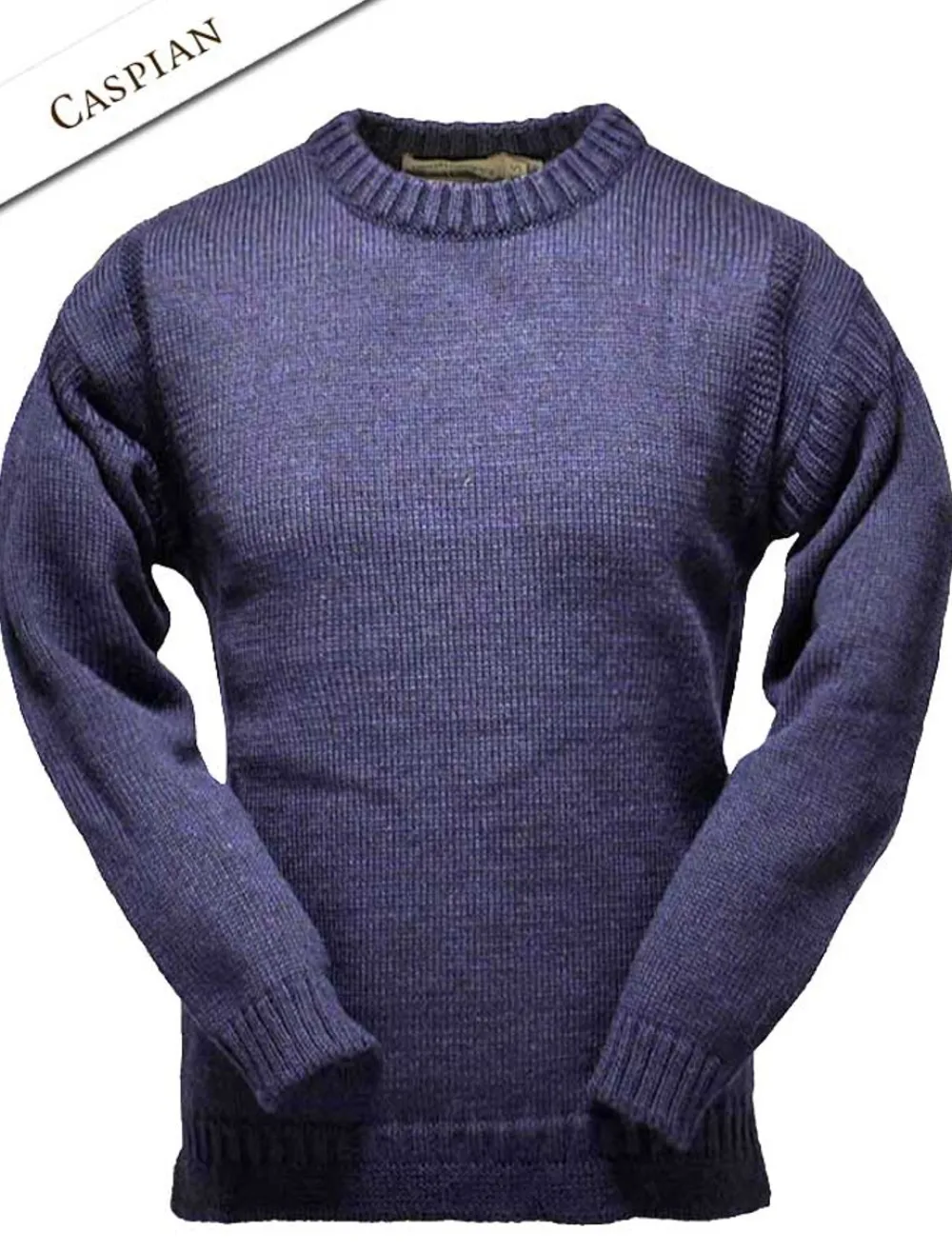 Glenaran Sweaters^Mens Crew Neck Guernsey Sweater