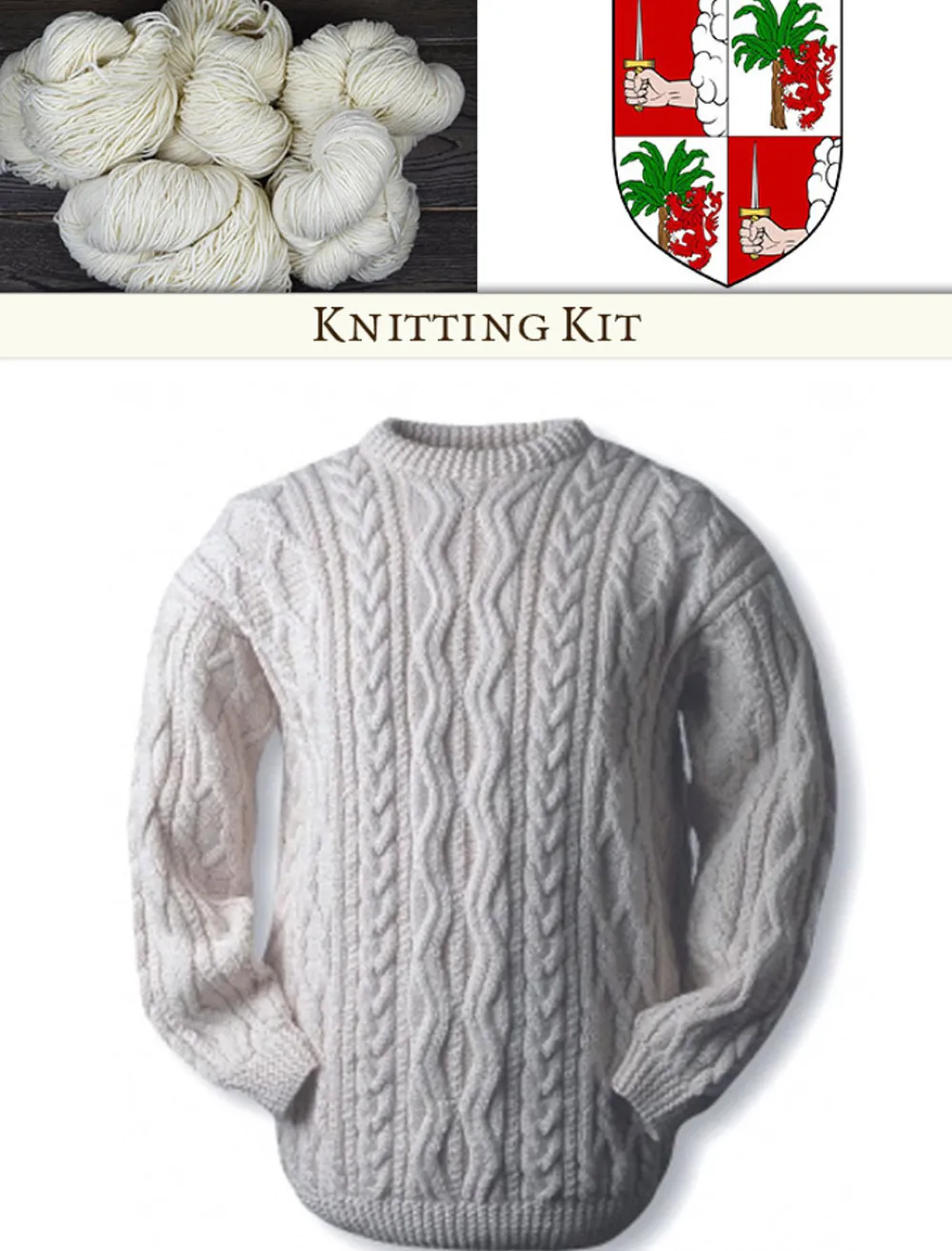 Glenaran Clan Knitting Patterns And Kits^O'Riordan Knitting Kit