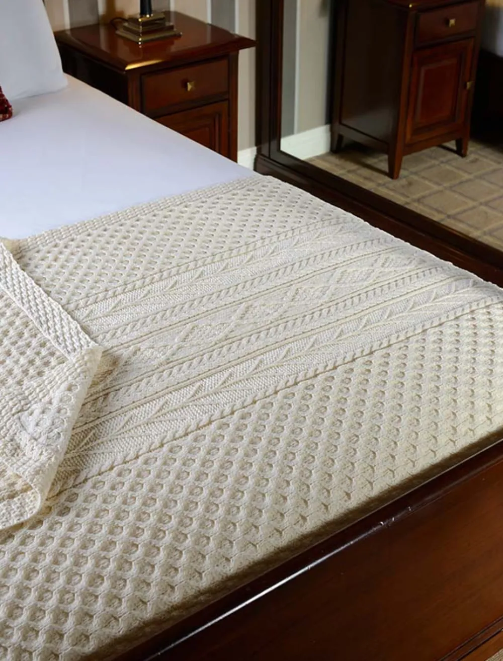 Glenaran Clan Throws^Malone Clan Aran Throw