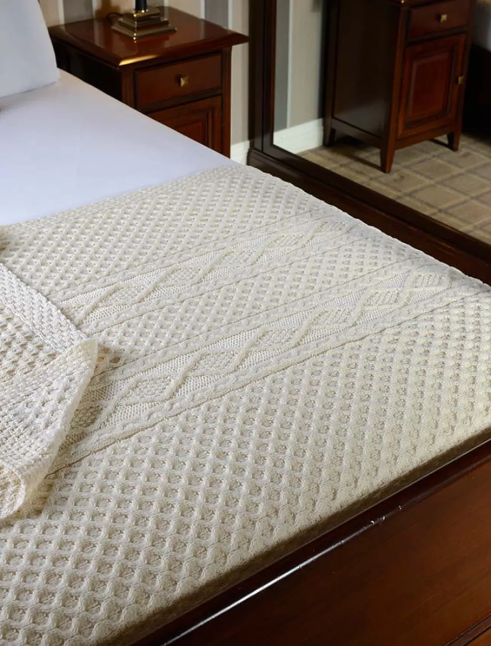 Glenaran Clan Throws^Murphy Clan Aran Throw