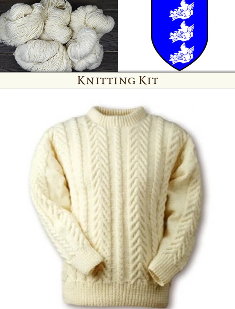 Glenaran Clan Knitting Patterns And Kits^Healy Knitting Kit