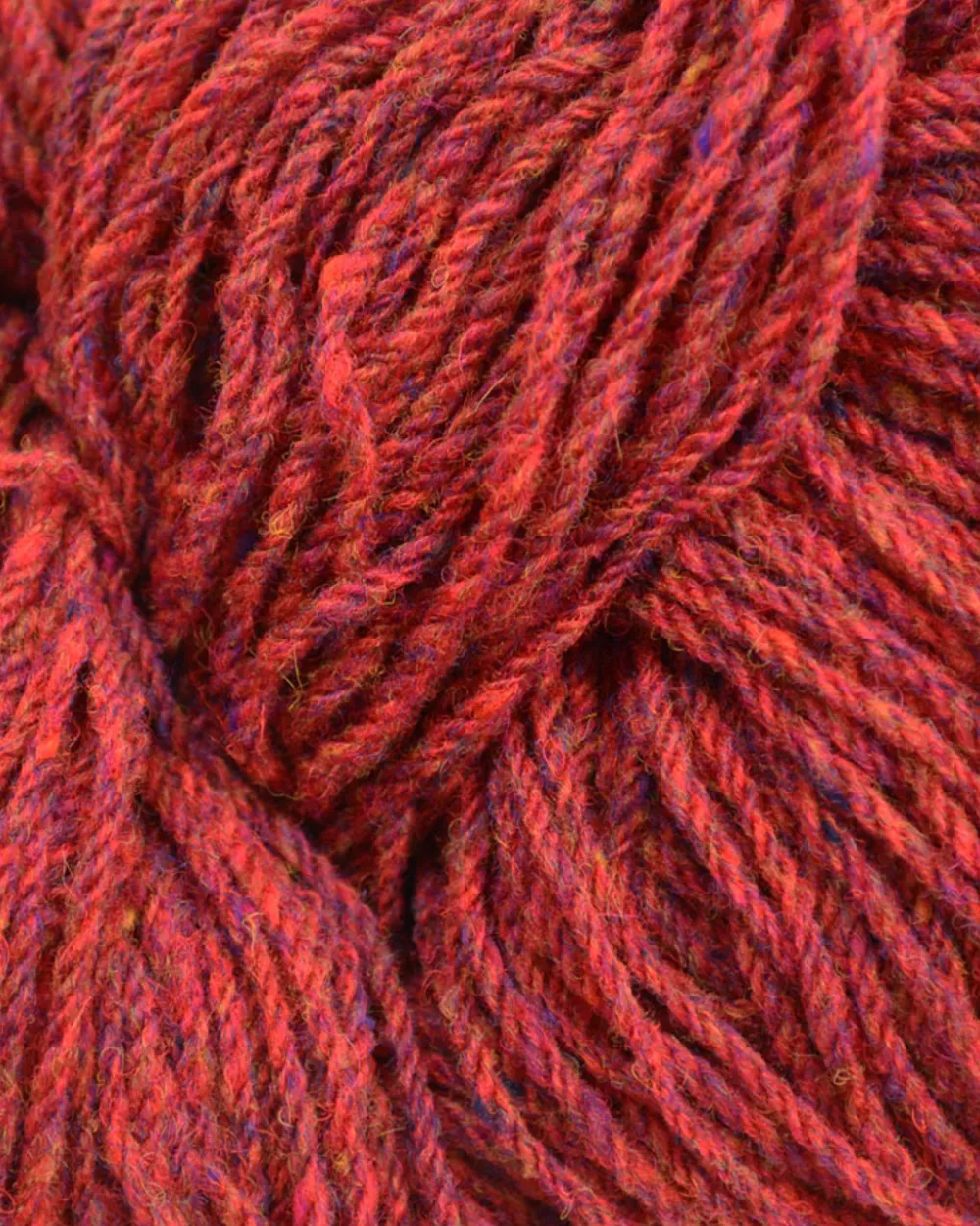 Glenaran Aran Wool^Aran Wool Knitting Hanks - Raspberry Fleck