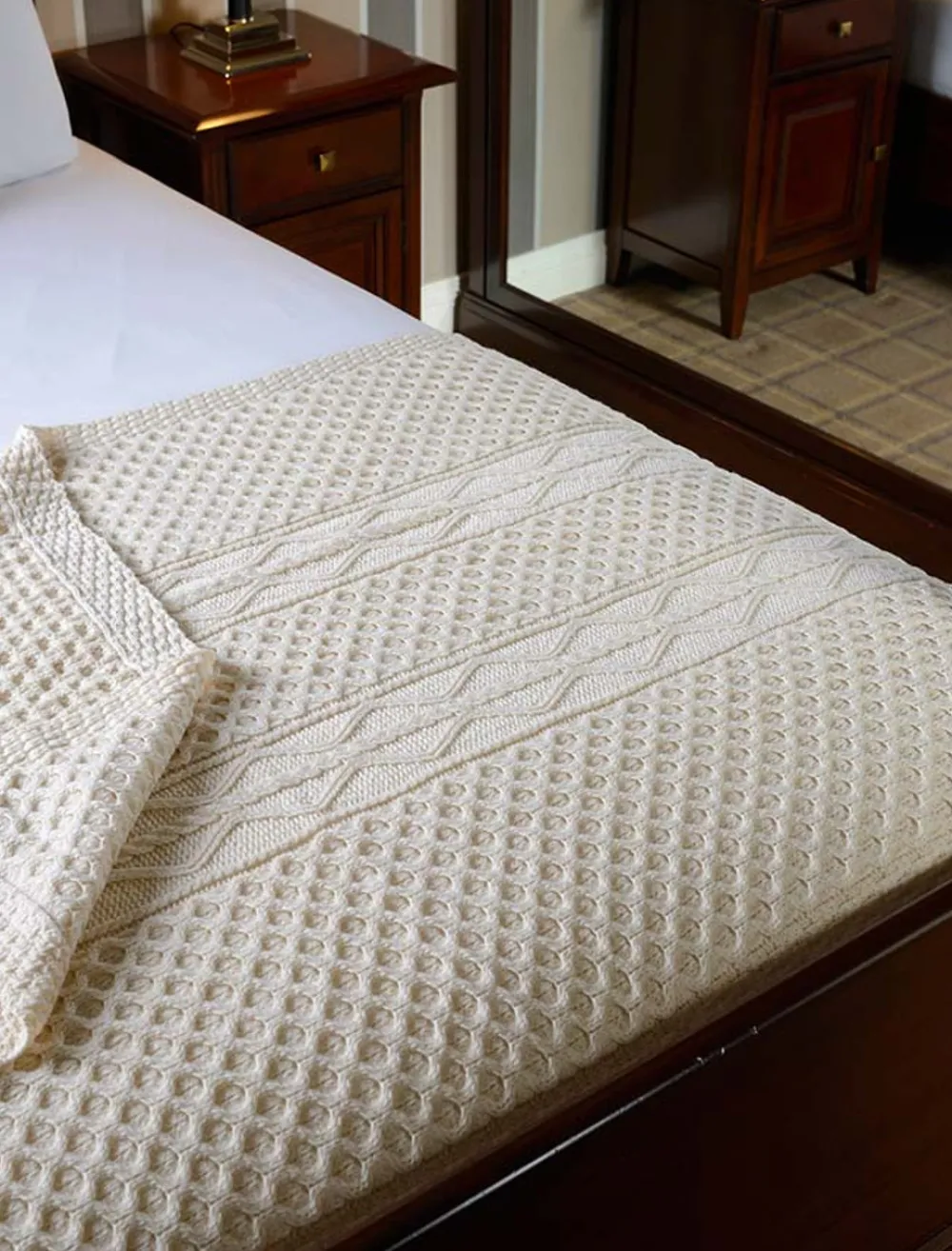 Glenaran Clan Throws^Quinn Clan Aran Throw