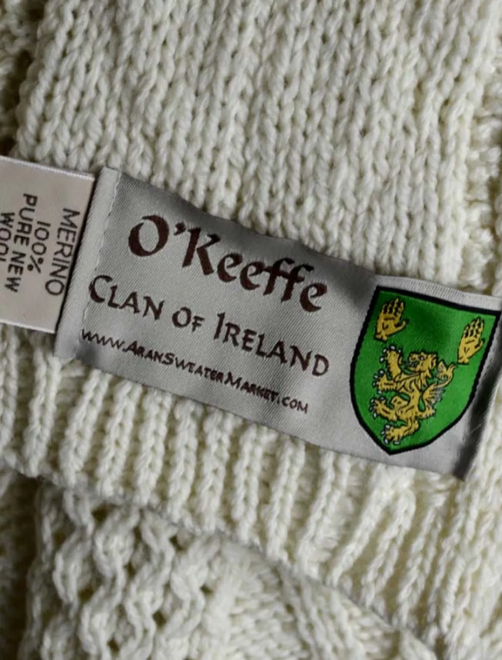 Glenaran Clan Scarves^O'Keeffe Clan Scarf