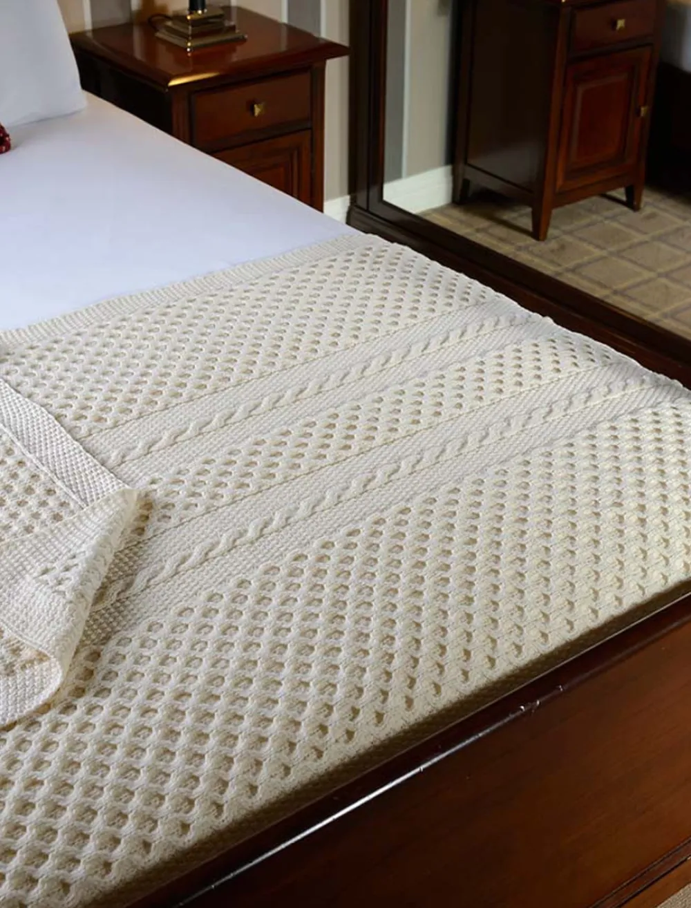 Glenaran Clan Throws^O'Connell Clan Aran Throw