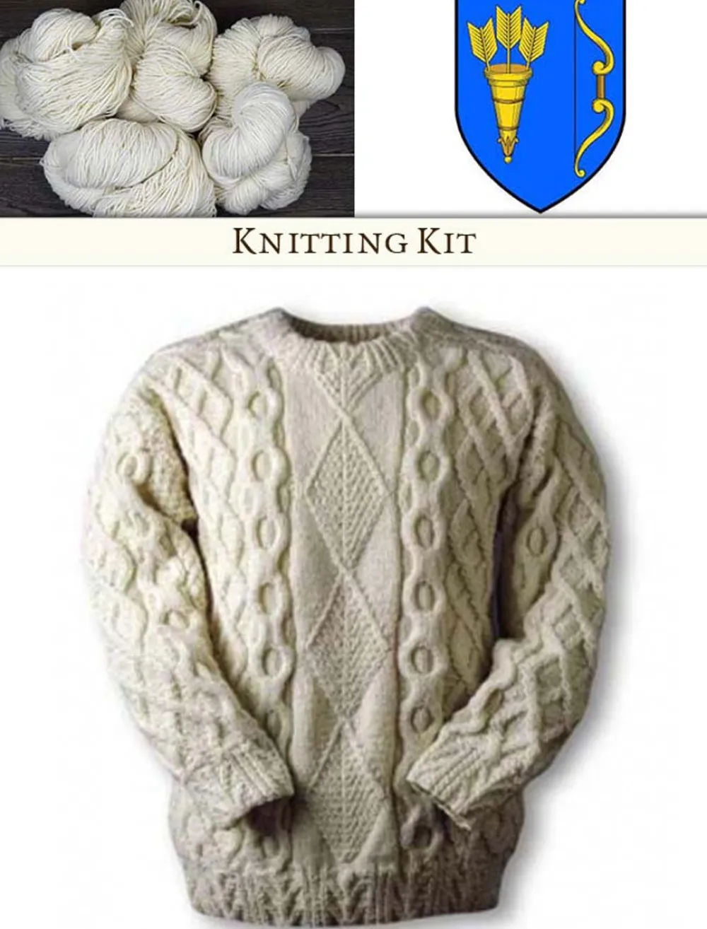 Glenaran Clan Knitting Patterns And Kits^Maloney Knitting Kit