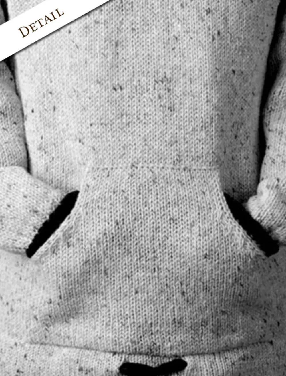 Glenaran Sweaters^Men's Wool Hoodie with Pouch Pocket