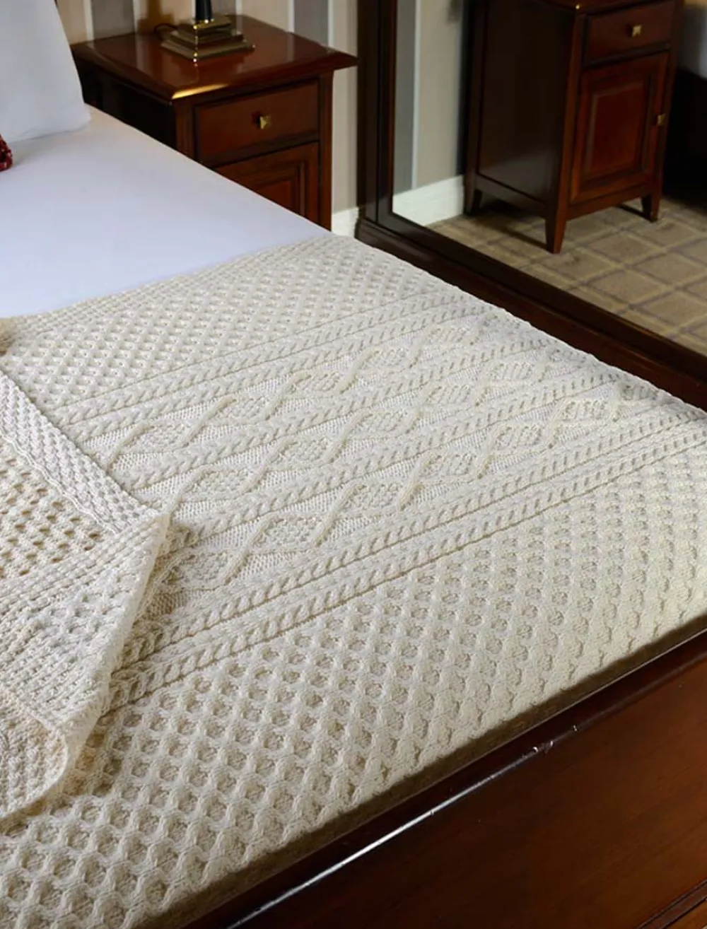 Glenaran Clan Throws^Power Clan Aran Throw