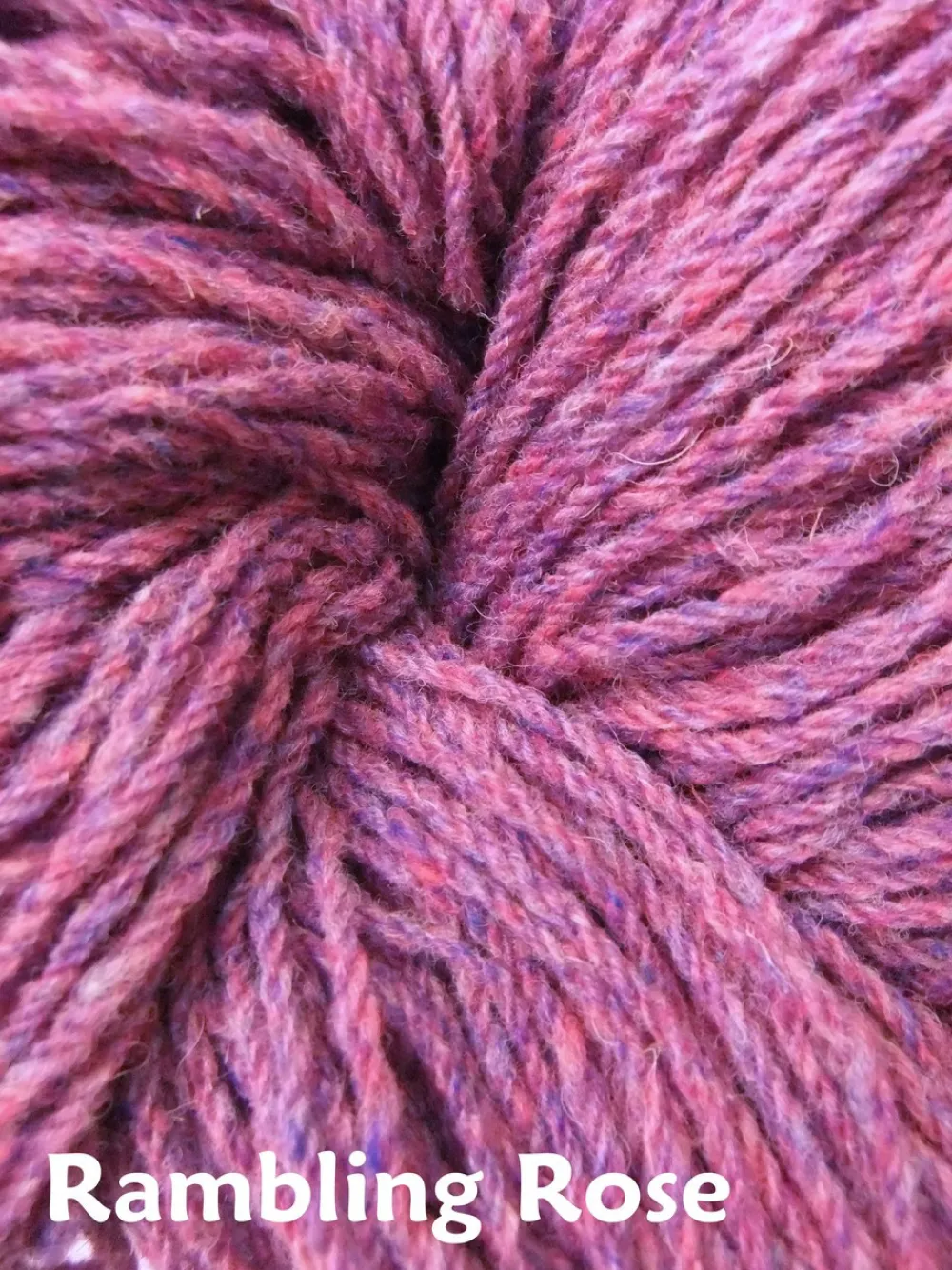 Glenaran Aran Wool^Aran Wool Knitting Hanks - Rambling Rose