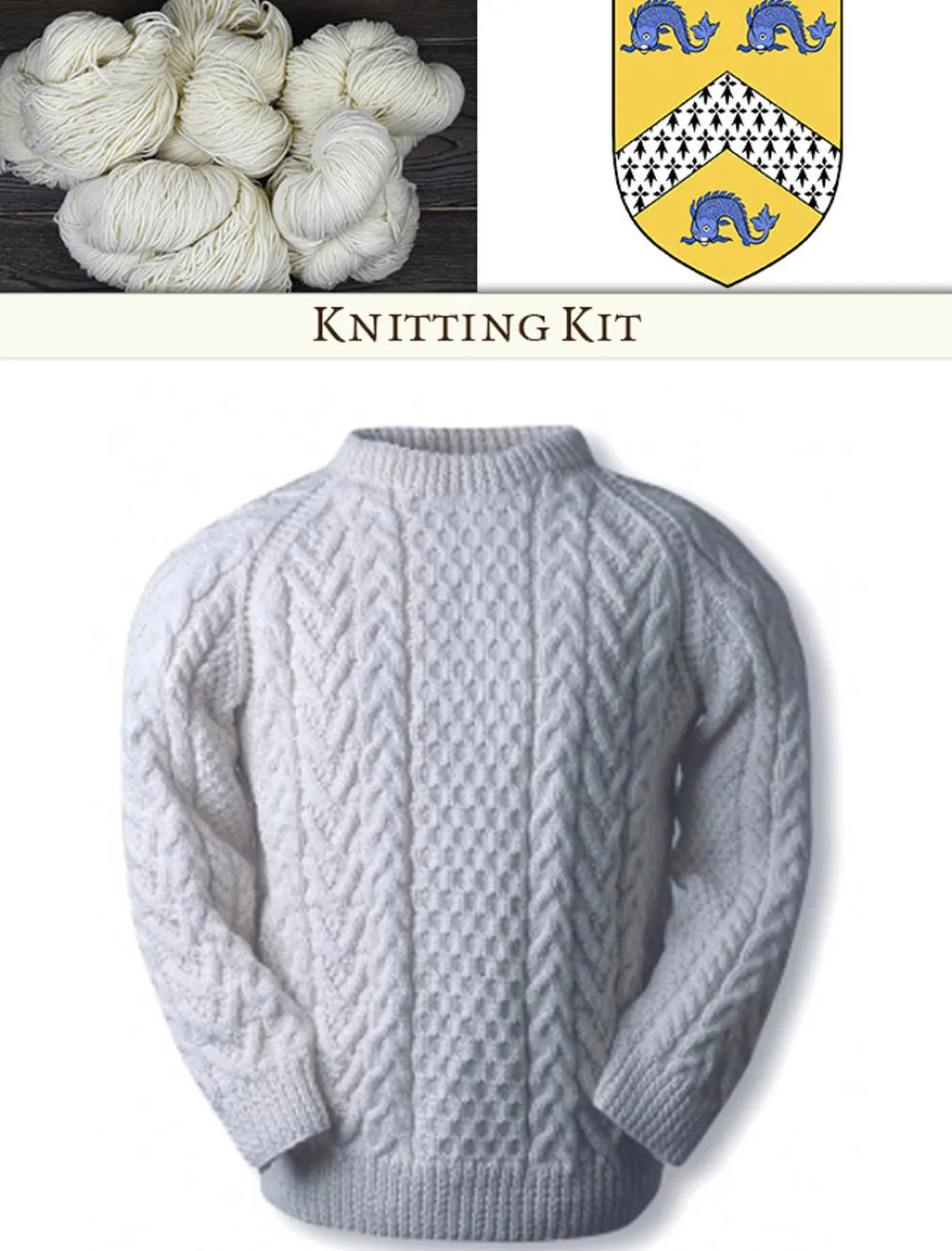 Glenaran Clan Knitting Patterns And Kits^Regan Knitting Kit