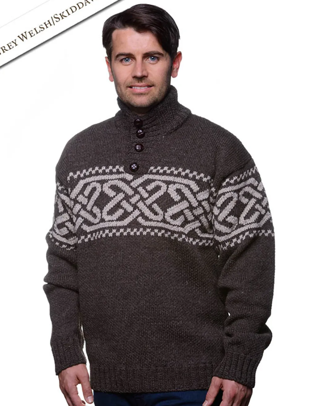 Glenaran Sweaters^Celtic Troyer Sweater