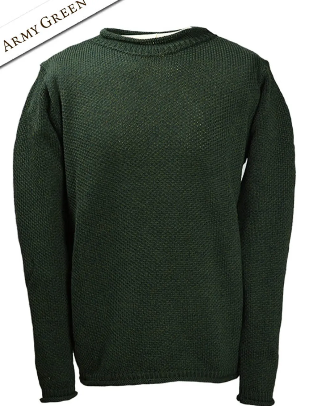 Glenaran Sweaters^Merino Roll Neck Sweater