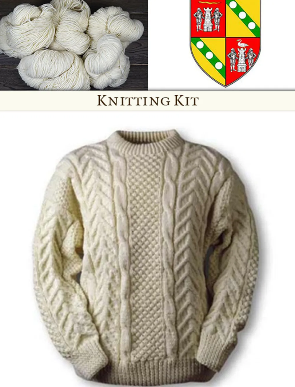 Glenaran Clan Knitting Patterns And Kits^Egan Knitting Kit