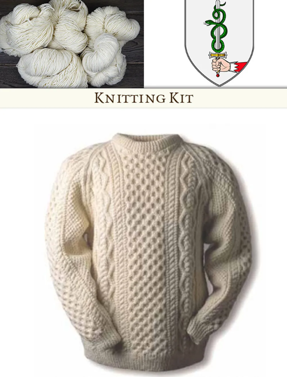 Glenaran Clan Knitting Patterns And Kits^Hayes Knitting Kit