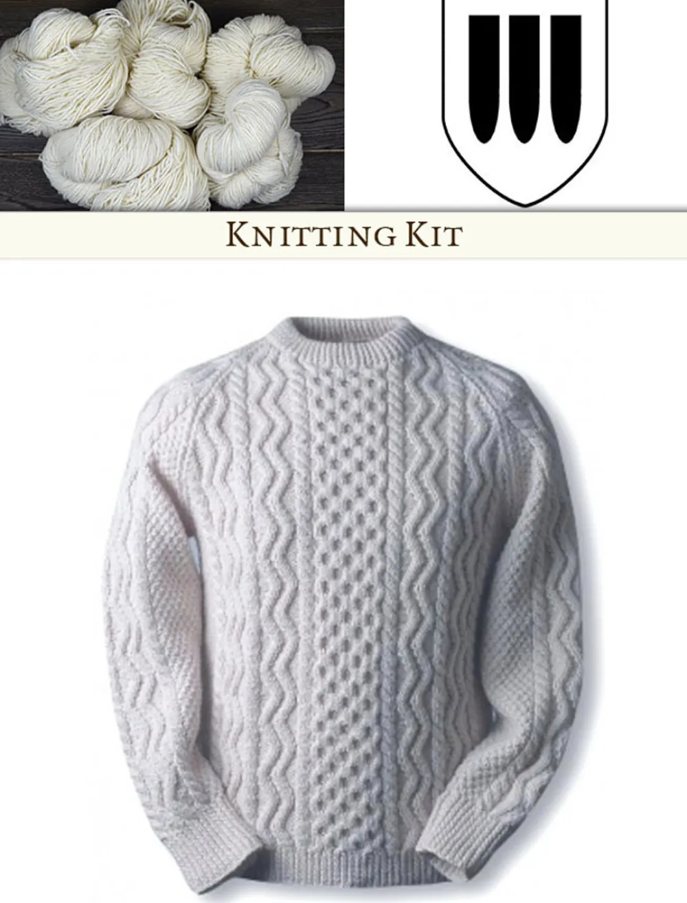 Glenaran Clan Knitting Patterns And Kits^Curran Knitting Kit