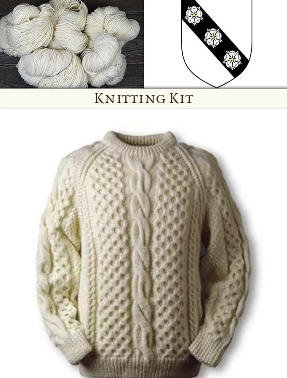 Glenaran Clan Knitting Patterns And Kits^Carey Knitting Kit