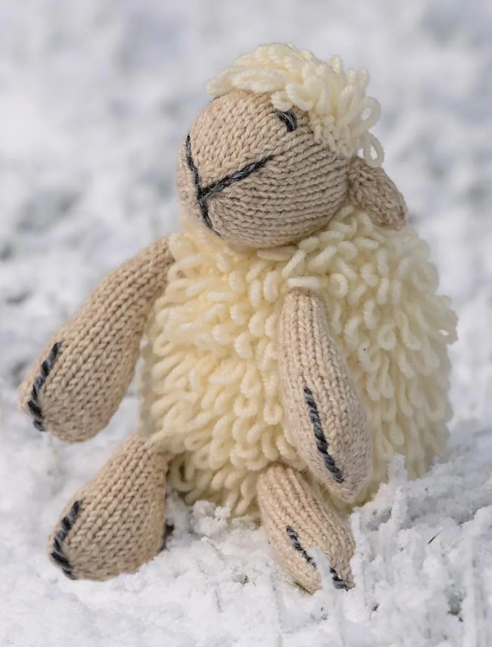 Glenaran Aran Toys^Aran Wool Sheep Teddy