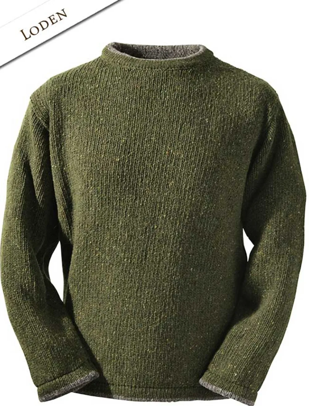 Glenaran Sweaters^Wool Cashmere Crew Neck Sweater