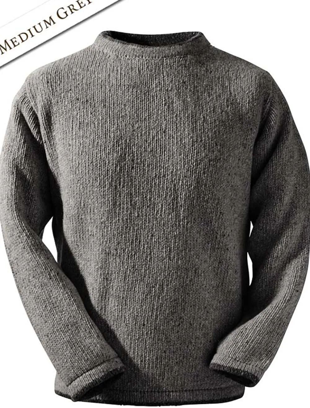Glenaran Sweaters^Wool Cashmere Crew Neck Sweater