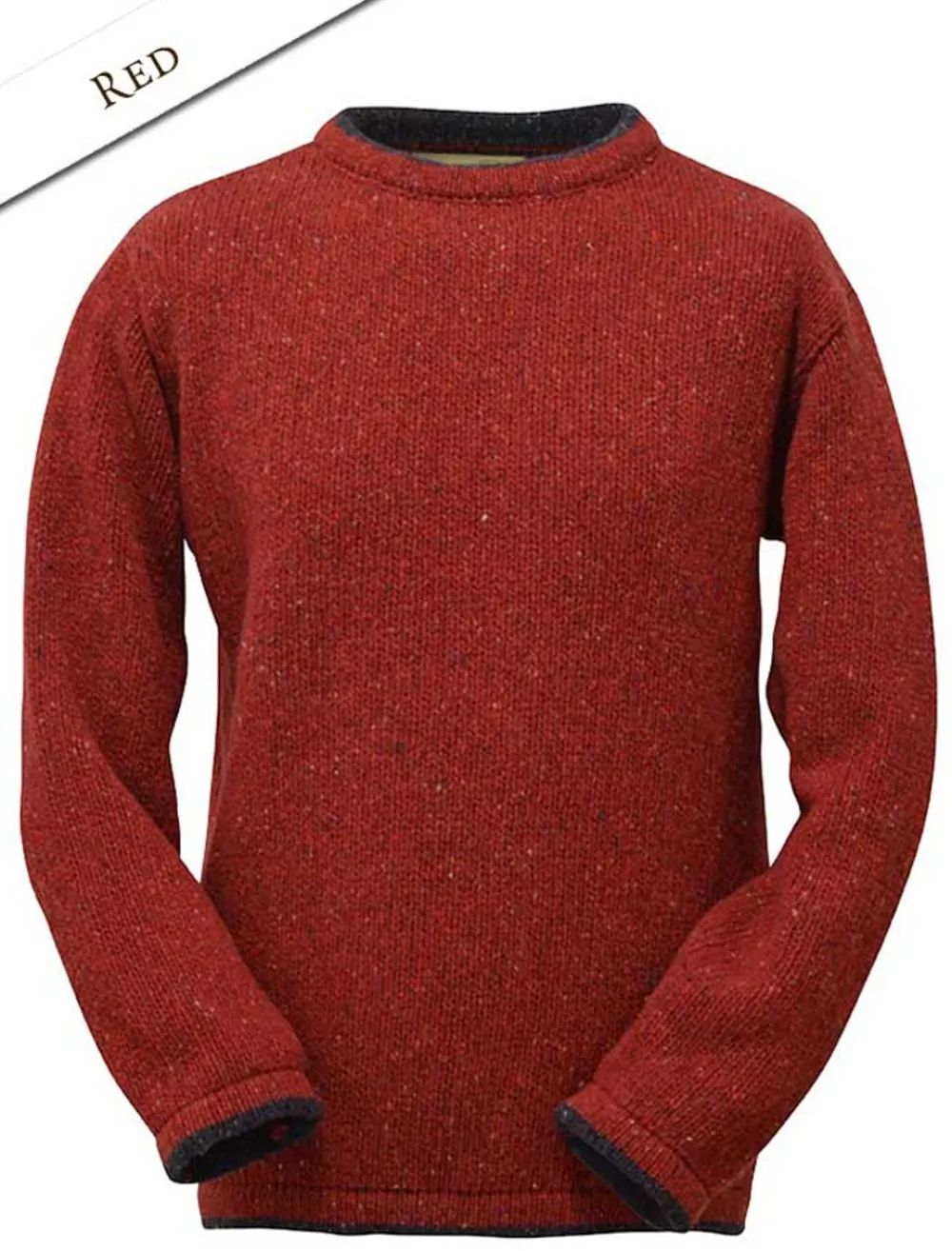 Glenaran Sweaters^Wool Cashmere Crew Neck Sweater