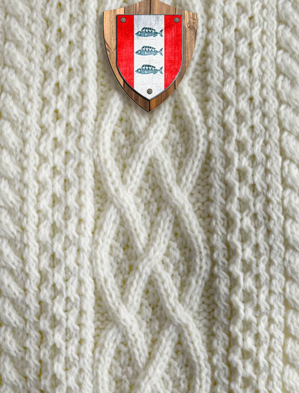 Glenaran Clan Throws^Delaney Clan Aran Throw