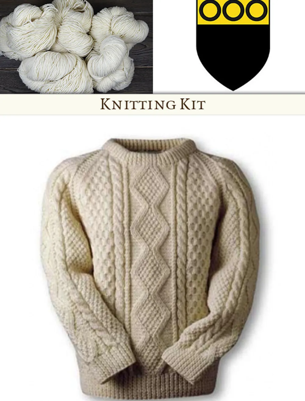 Glenaran Clan Knitting Patterns And Kits^Hogan Knitting Kit