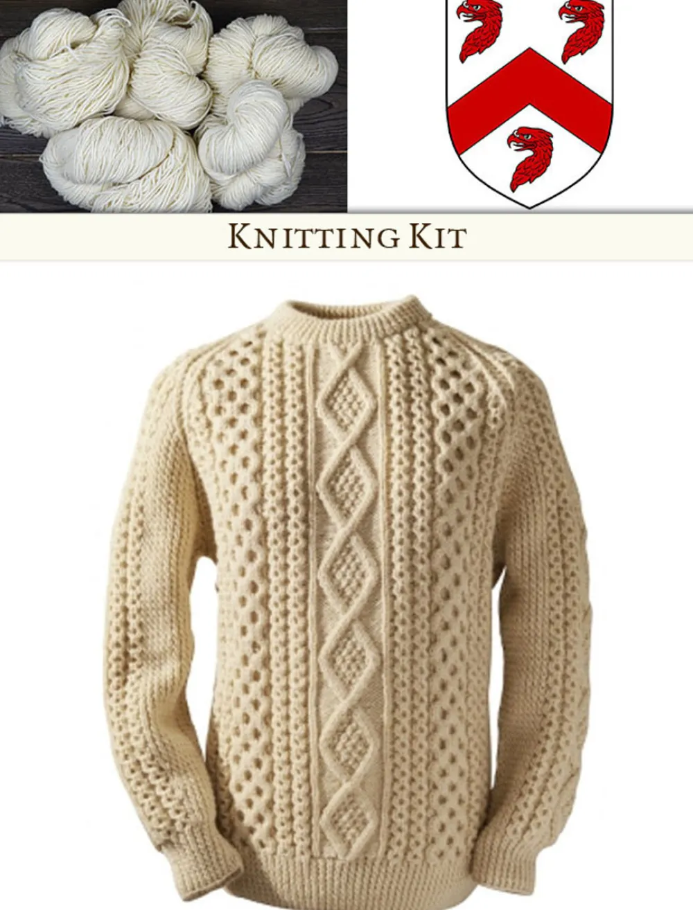 Glenaran Clan Knitting Patterns And Kits^Casey Knitting Kit