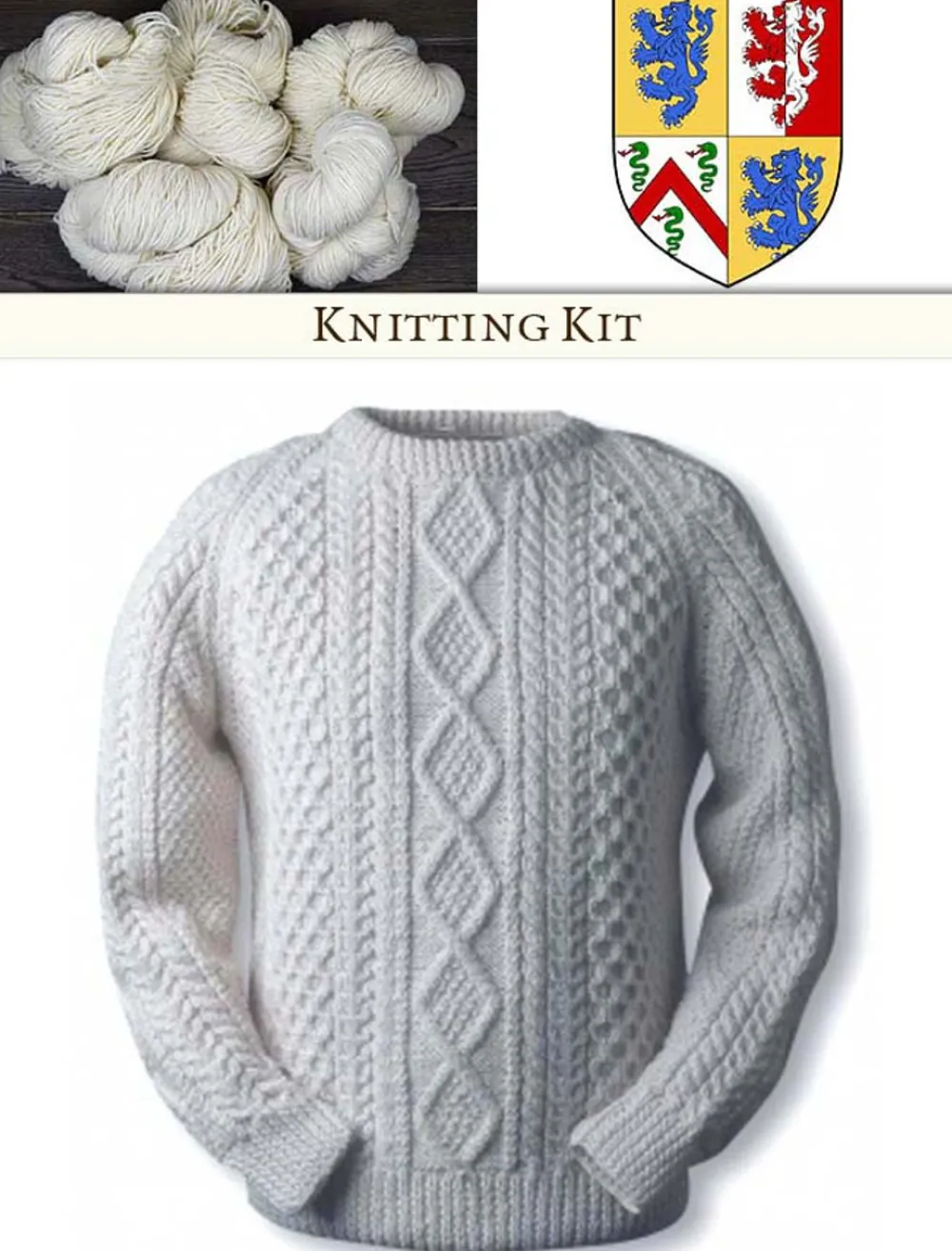 Glenaran Clan Knitting Patterns And Kits^Mahony Knitting Kit