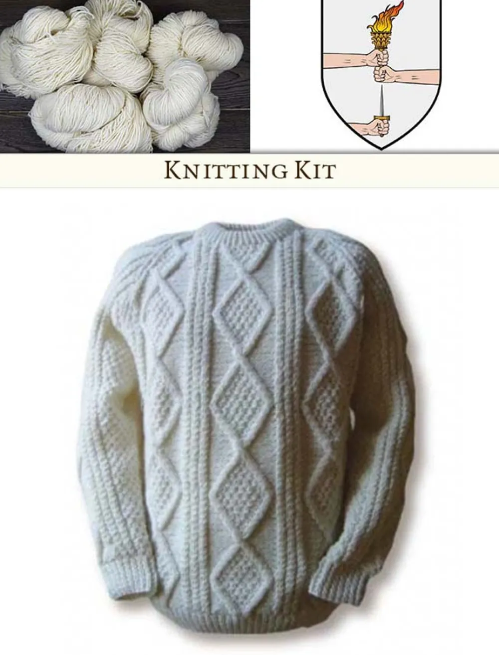 Glenaran Clan Knitting Patterns And Kits^Smith Knitting Kit