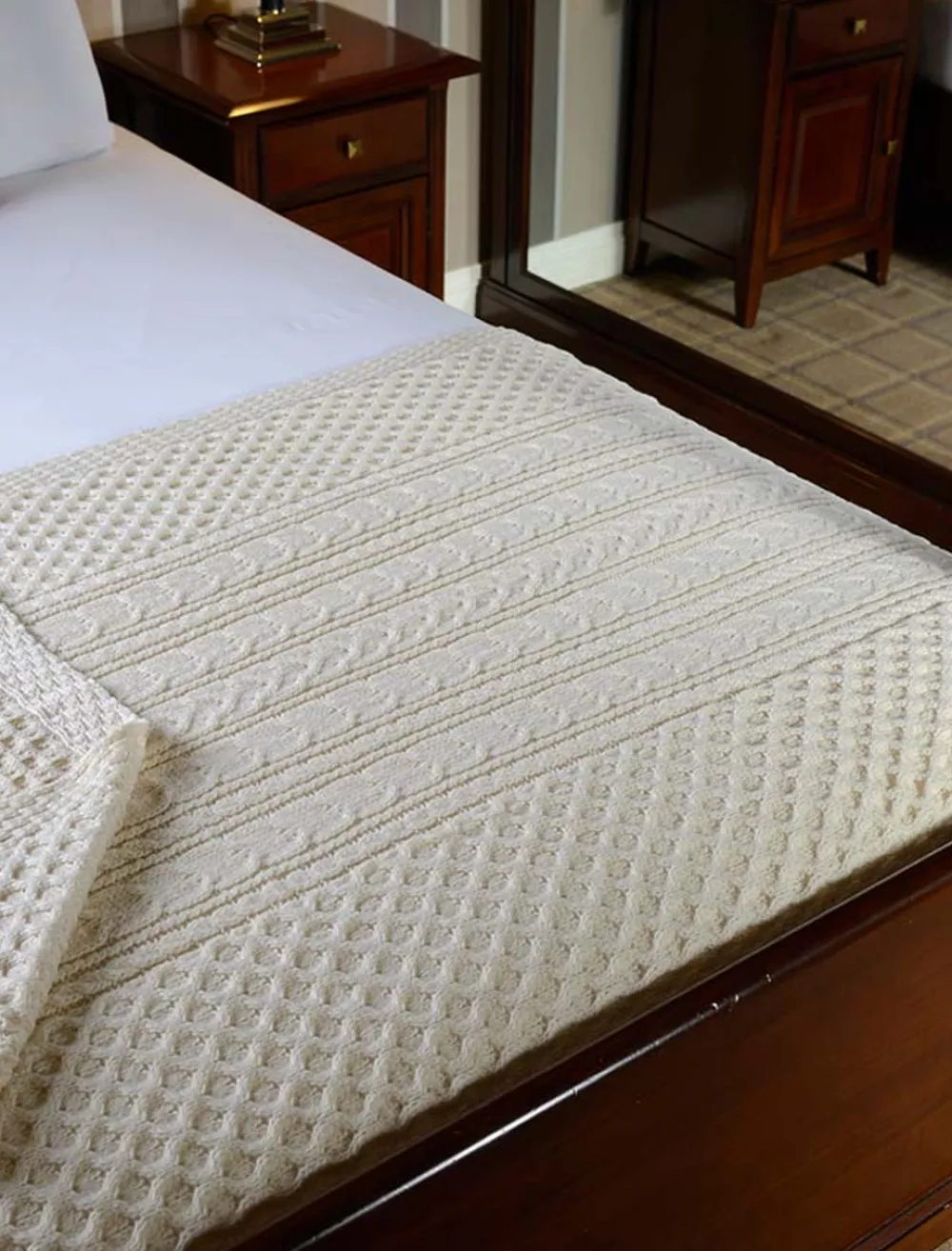 Glenaran Clan Throws^Twomey Clan Aran Throw