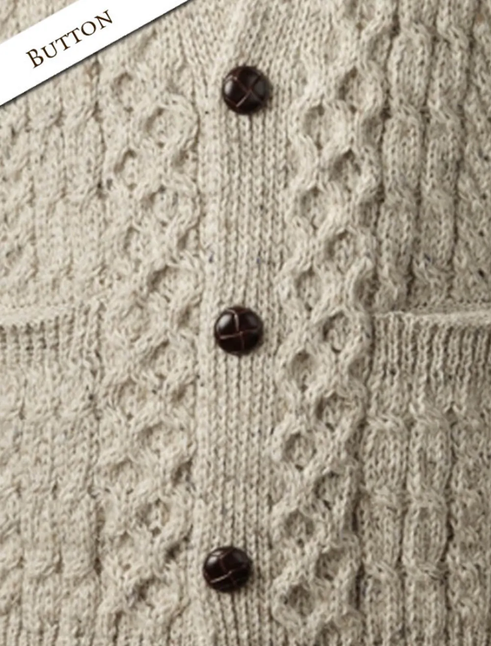 Glenaran Cardigans, Jackets & Coats^Men's V-Neck Wool Waistcoat