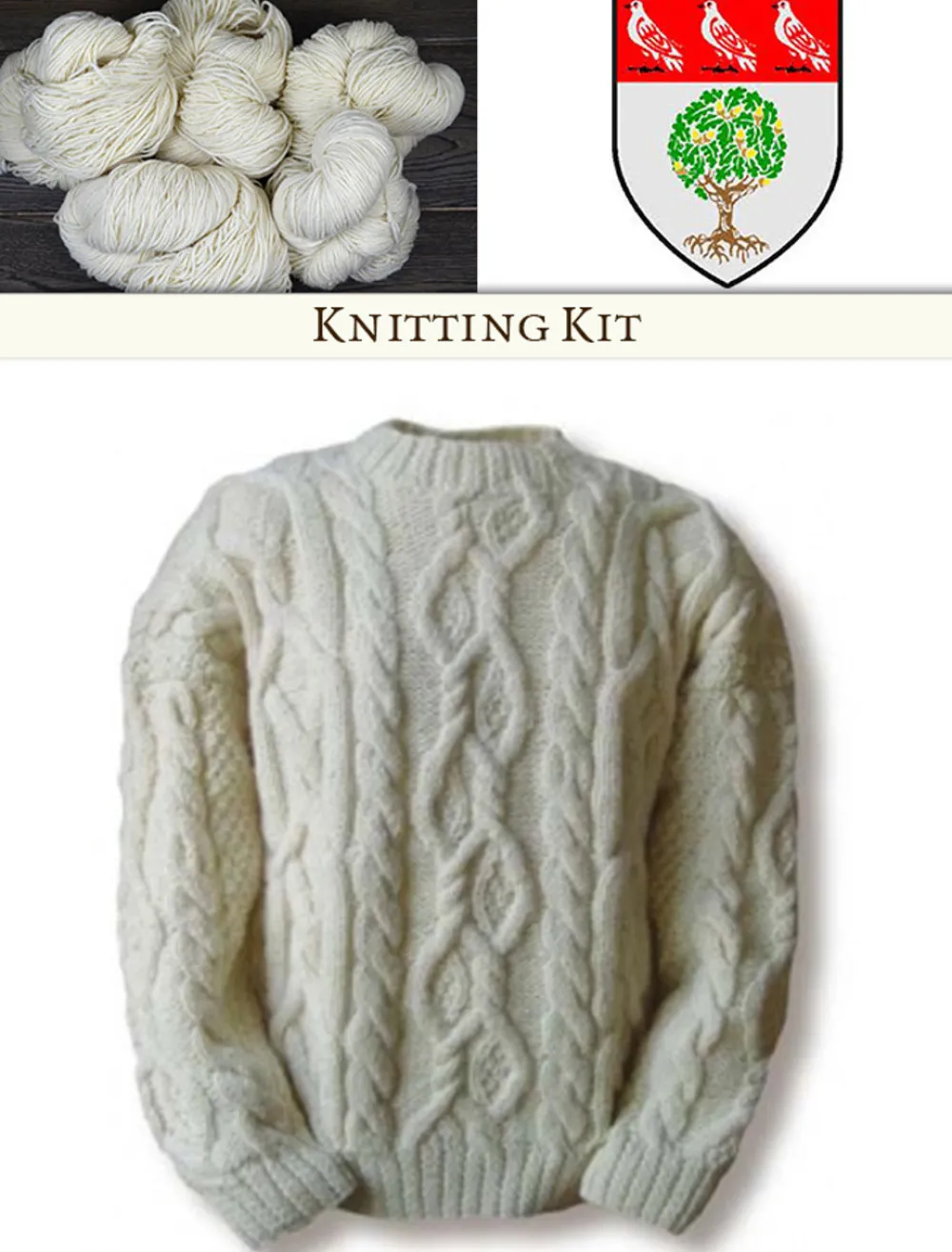 Glenaran Clan Knitting Patterns And Kits^Hegarty Knitting Kit
