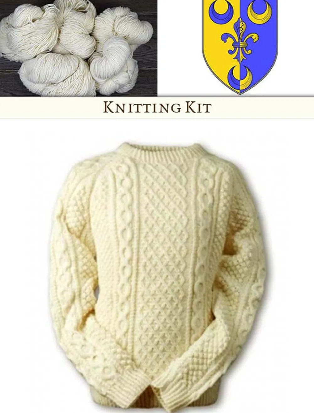 Glenaran Clan Knitting Patterns And Kits^Kenny Knitting Kit
