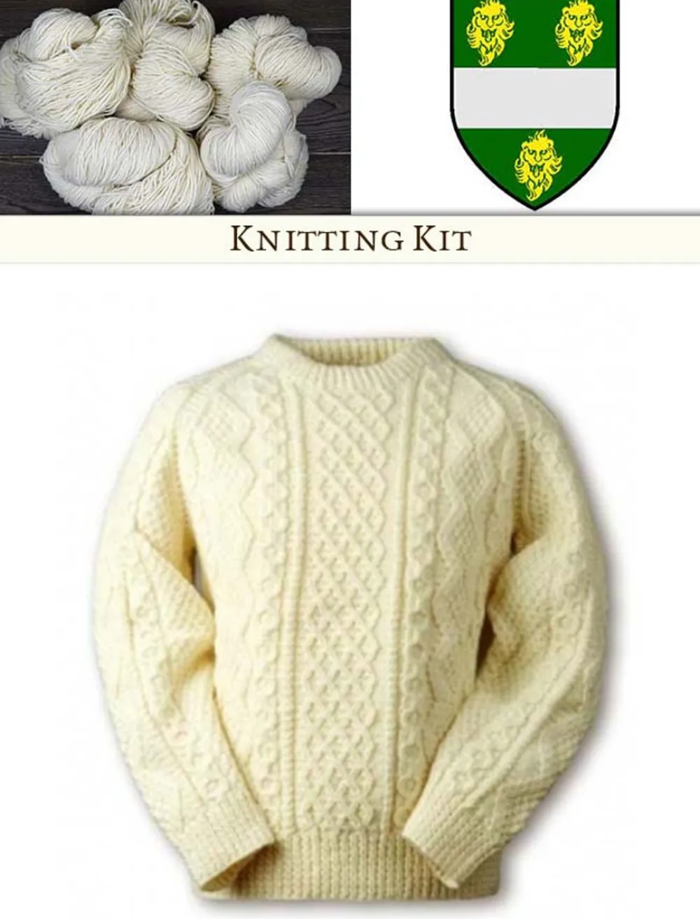 Glenaran Clan Knitting Patterns And Kits^Mc Kenna Knitting Kit