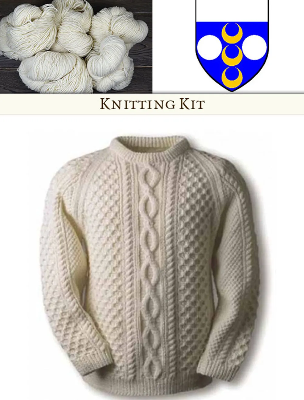Glenaran Clan Knitting Patterns And Kits^Dolan Knitting Kit
