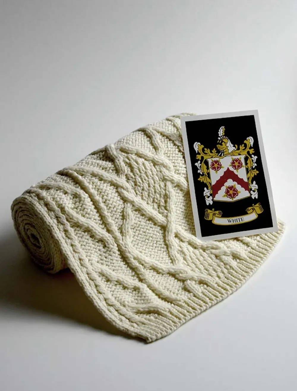 Glenaran Clan Scarves^White Clan Scarf