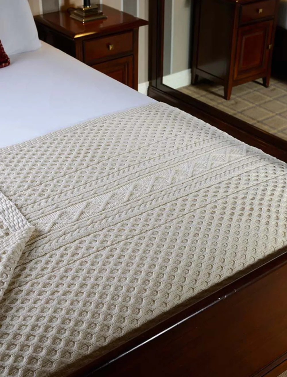 Glenaran Clan Throws^Mahony Clan Aran Throw