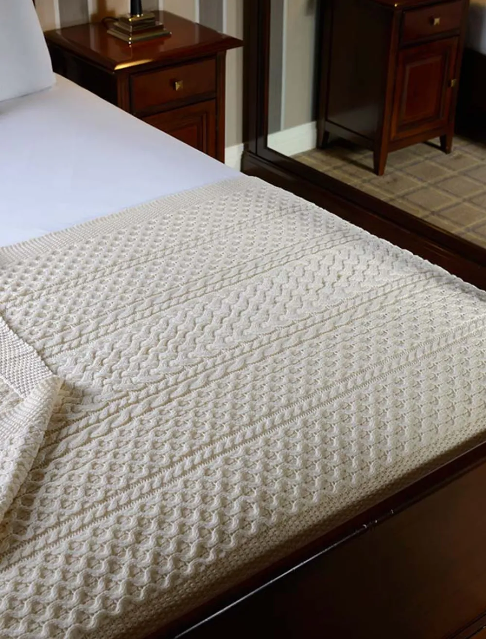 Glenaran Clan Throws^O'Reilly Clan Aran Throw