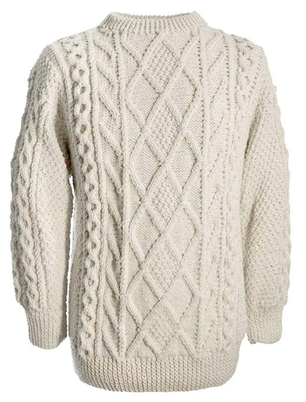 Glenaran Clan Sweaters^White Clan Sweater