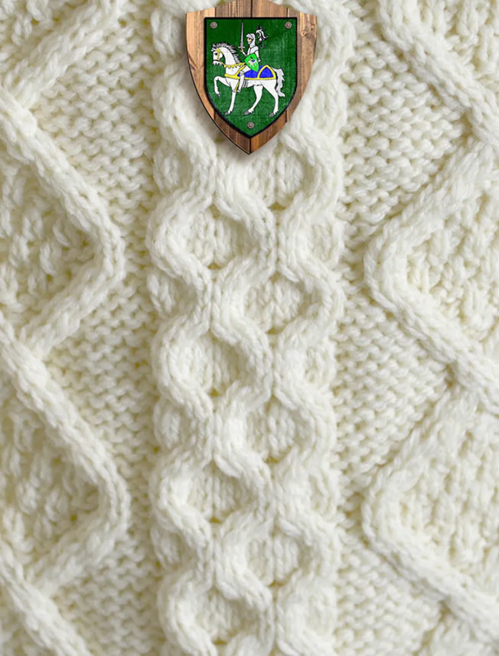 Glenaran Clan Throws^Maguire Clan Aran Throw