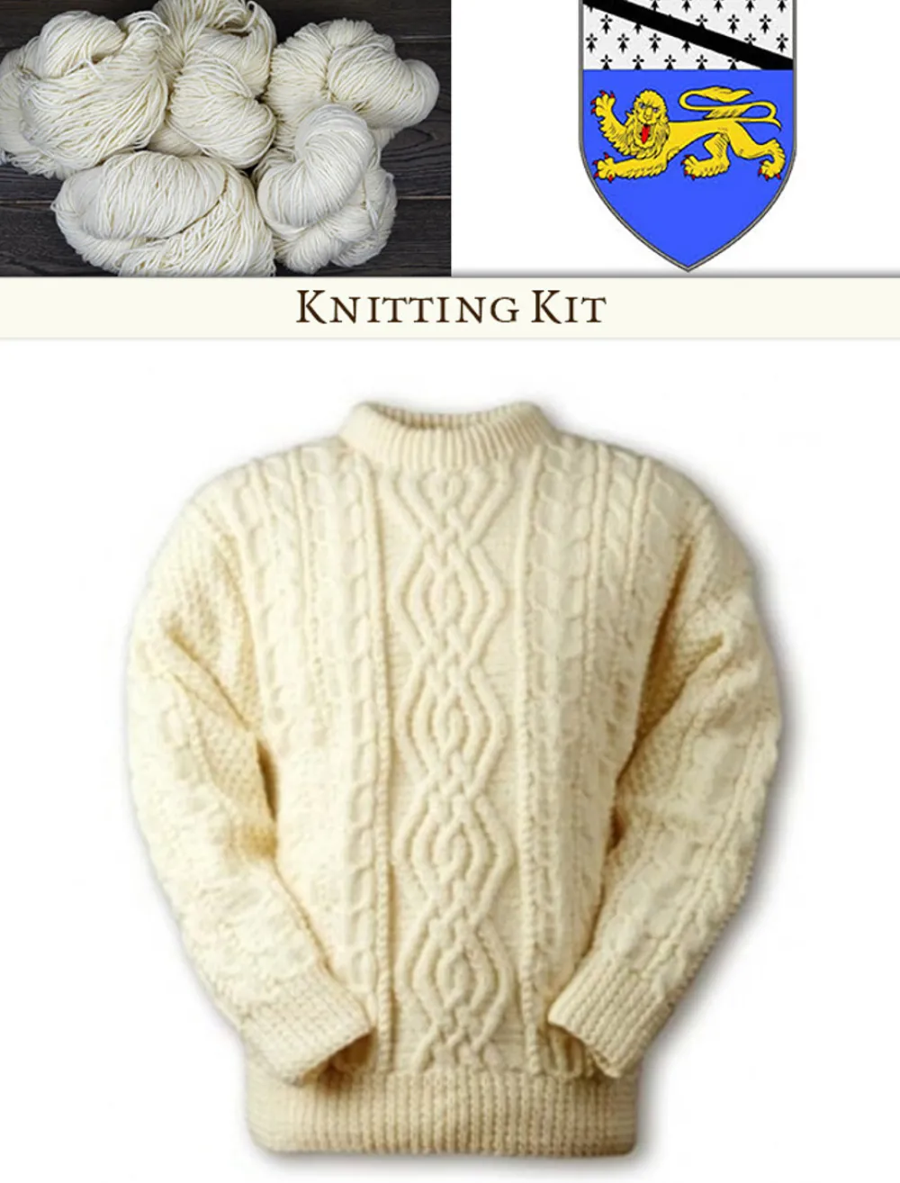 Glenaran Clan Knitting Patterns And Kits^Hickey Knitting Kit