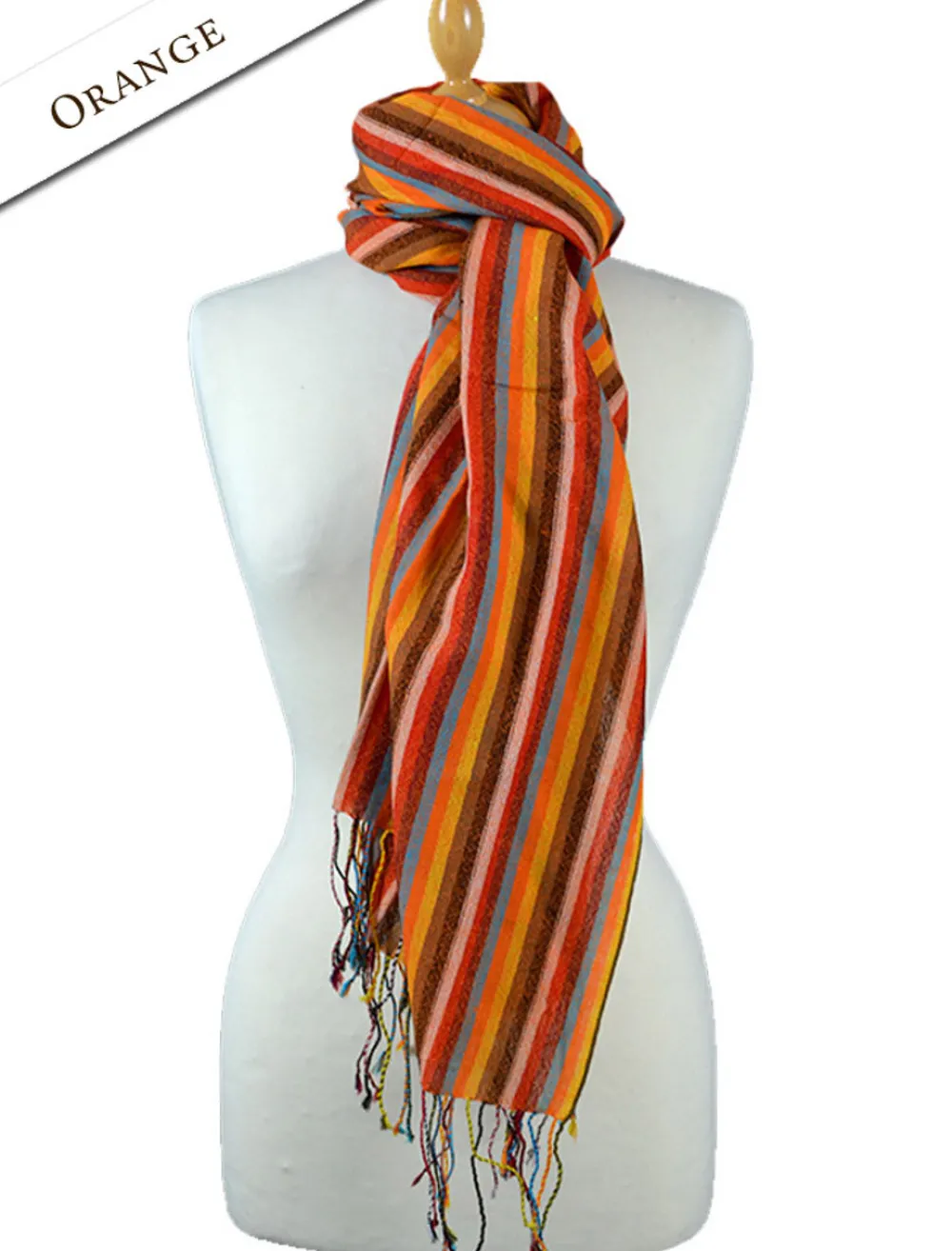 Glenaran Striped Scarves|Striped Scarves^Striped Scarf