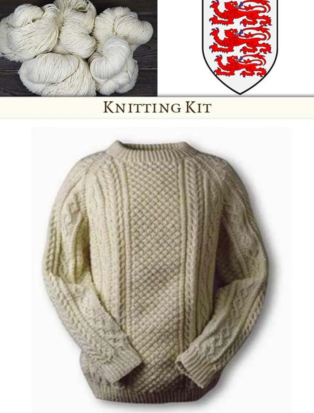 Glenaran Clan Knitting Patterns And Kits^Mc Mahon Knitting Kit