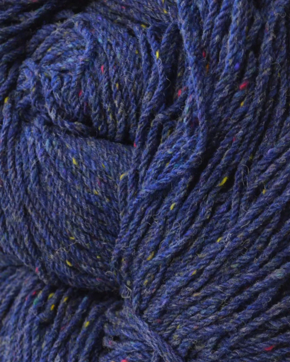 Glenaran Aran Wool^Aran Wool Knitting Hanks - Blue Fleck